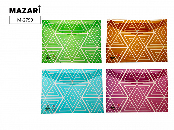 Папка канцелярская PATTERN, 26х36 см, пластик