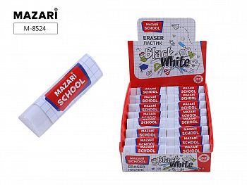Ластик WHITE, треугольный, 50х15мм, ПВХ