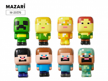 Игрушка-антистресс M-CRAFT, 8 дизайнов, ПВХ- сетка